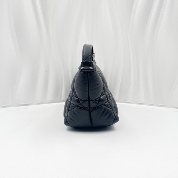 DIOR Travel Nomad Pouch Black Cannage Quilted Leather - Picture 2 of 9